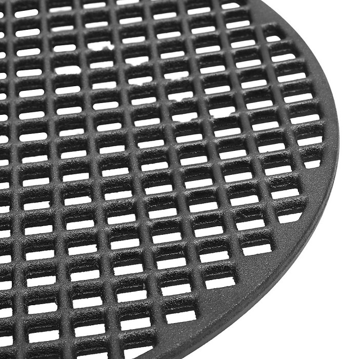 29.5cm D Round Cast Iron BBQ Grill High Heat Charcoal Fire Grate Grill Parts