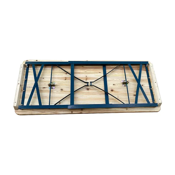 Set of 3 Outdoor Chair and Foldable Table Benches Set Garden Bistro Set Dining Room Set Brown