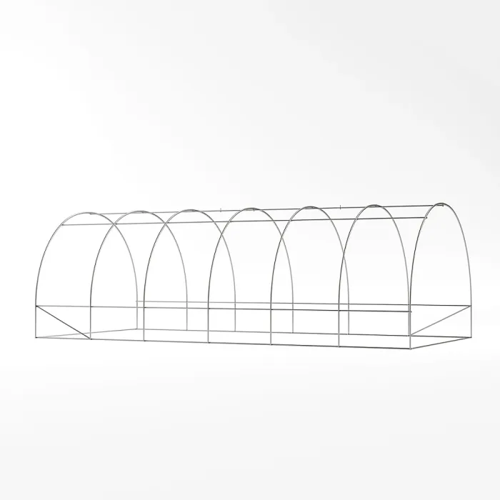 Garden Plants Grow House with Metal Frame Large Walk-In Green House with Steel Frame