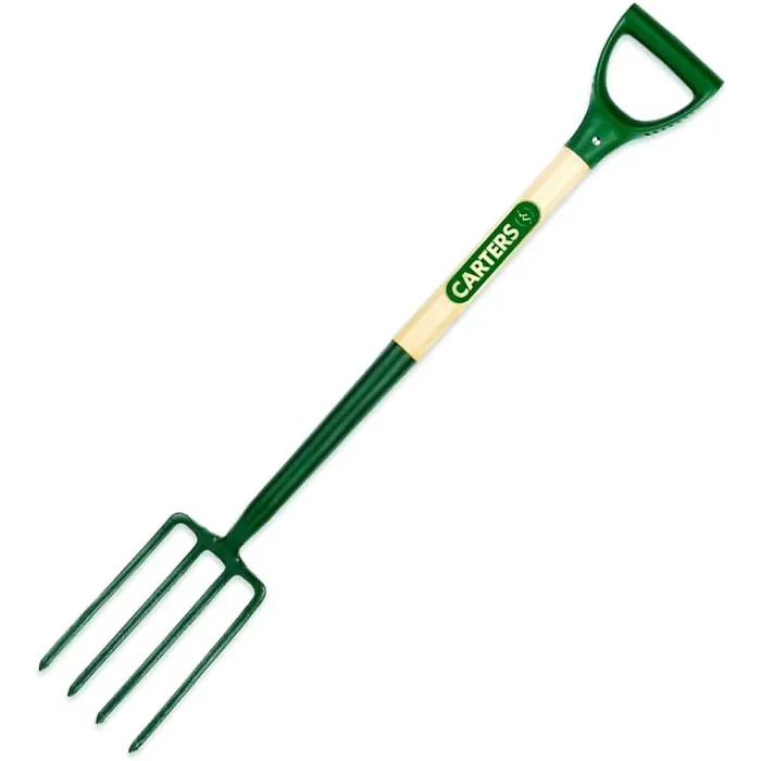Pegdev - PDL - Carters Ergonomic Border Fork Steel, 30" Ash Ergo Handle 2kg Weight Perennial Range Ideal for Professionals