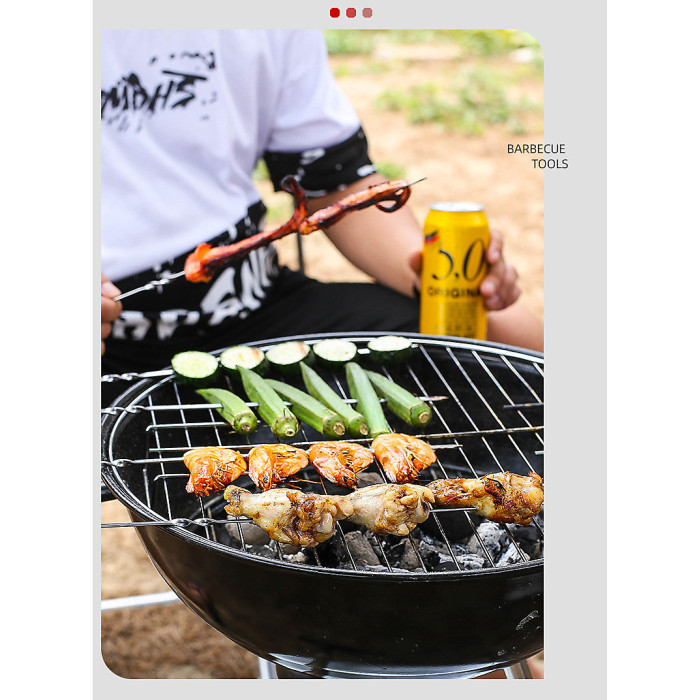 20-Piece Stainless Steel Barbecue Tool Set