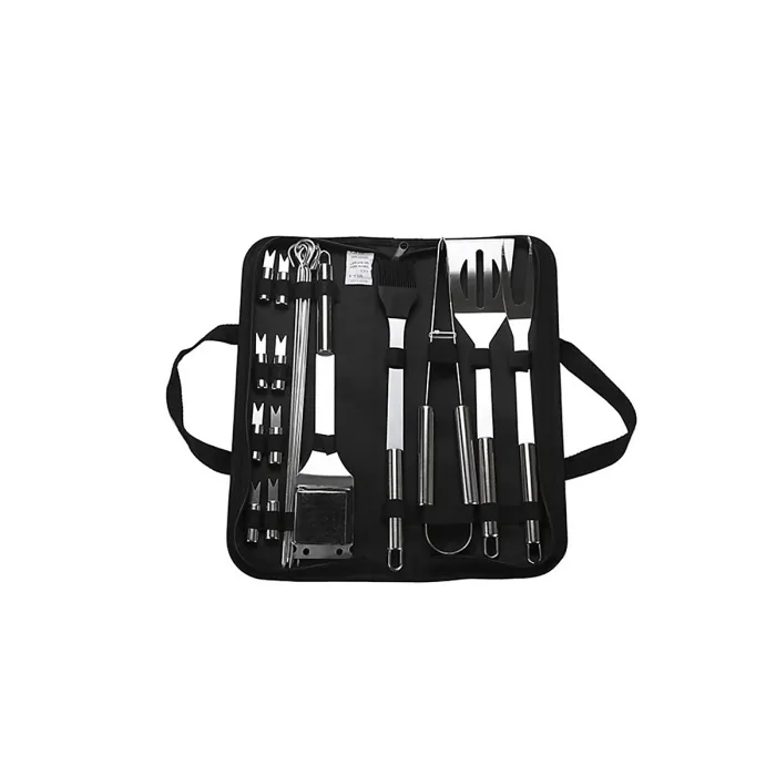20-Piece Stainless Steel Barbecue Tool Set