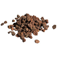 Teamson Home 3kg Lava Rocks for Outdoor Fire Pit, Natural Fire Stones, Garden Accessories - Brown