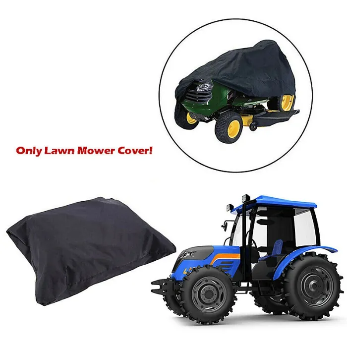 XL Garden Tractor Cover (183 x 137 x 117 cm), Riding Mower Cover, 210D Oxford Fabric Waterproof, Windproof, Rainproof, Dustproof