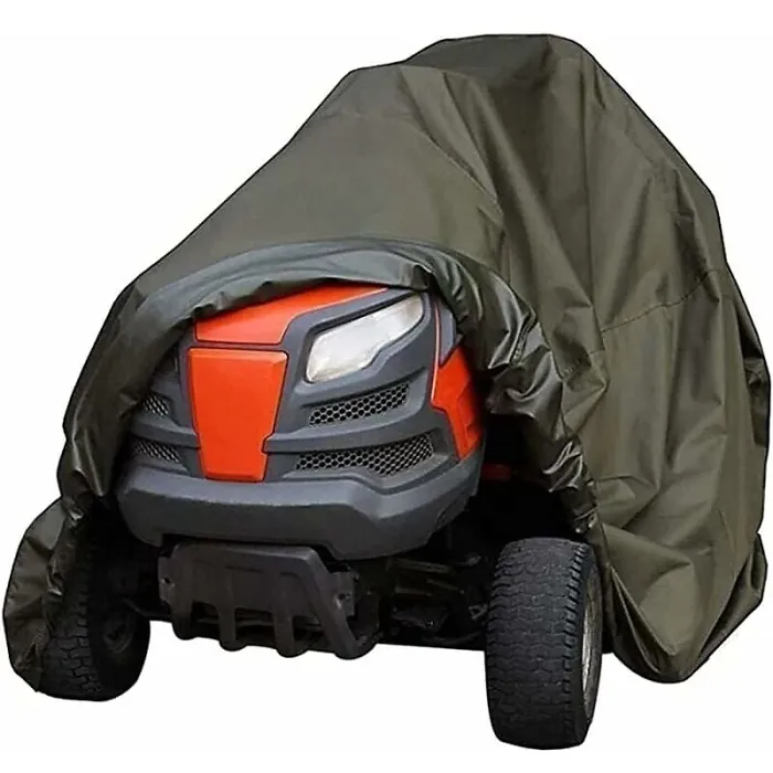 Riding Mower Cover, Waterproof,Heavy Duty,UV Protection, Waterproof, Suitable Outdoor Garden Tractors (Size:177 x 110 x 110 cm)