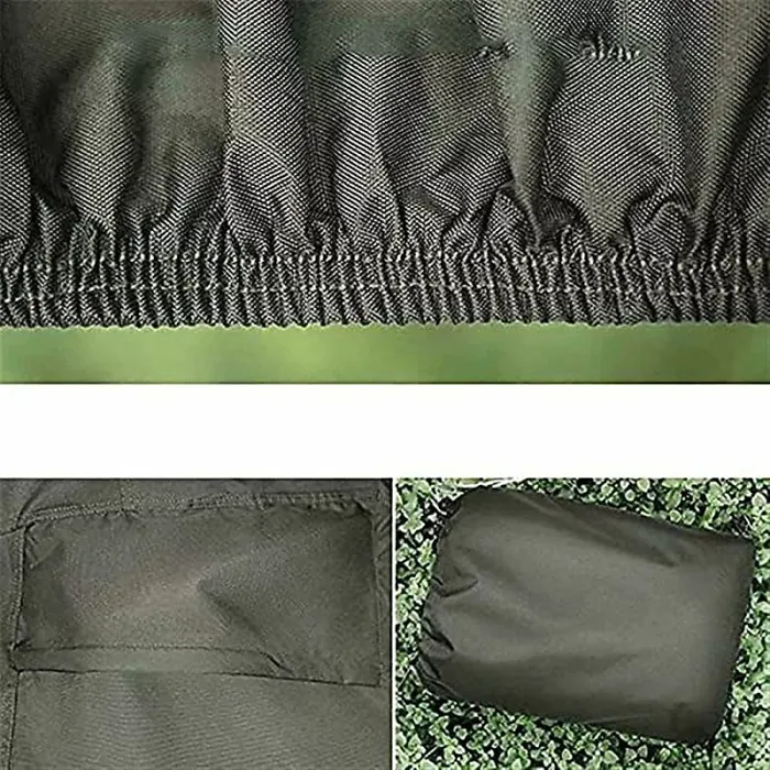 Riding Mower Cover, Waterproof,Heavy Duty,UV Protection, Waterproof, Suitable Outdoor Garden Tractors (Size:177 x 110 x 110 cm)