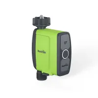 WiFi Water Timer, Brass Inlet, 6 Schedules, Smart Irrigation Sprinkler Hose Timer for Garden, APP/Voice Remote Control, Weather