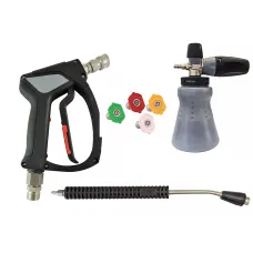 S/S MTM SGS35 Swivel Trigger M22M Inlet Karcher Ind & PF22.3 500mm Lance Nozzles