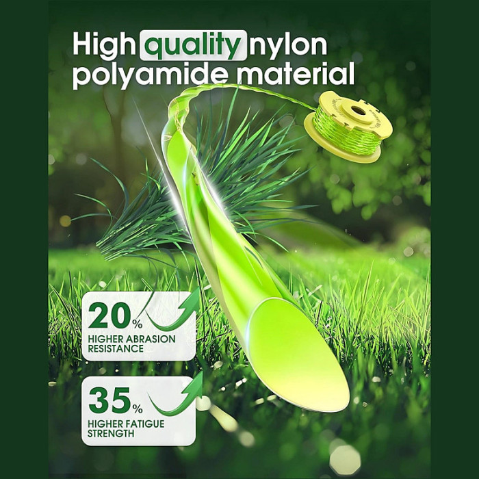 8 Pcs Spool and 2 covers Strimmer Spool Line for Ryobi One PLUS+ AC80RL3 Cordless Trimmers