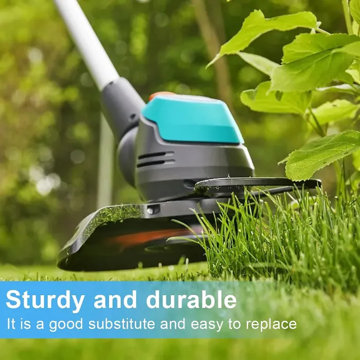 12 Pack Nylon Replacement Brushcutter Blades Compatible with 198426 9 Plastic Dense Grass 101mm Blades