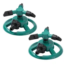 Garden Sprinkler Adjustable 360 Degree Rotation Lawn Sprinkler Large Area Coverage Multipurpose Yard Sprinklers
