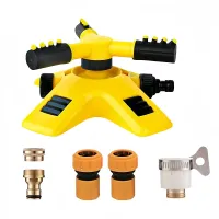 1 Set Sprinklers Rotary Tool Automatic Rotating Sprinkler for 360 degree Yard Rotating Lawn Sprinkler