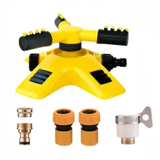 1 Set Sprinklers Rotary Tool Automatic Rotating Sprinkler for 360 degree Yard Rotating Lawn Sprinkler