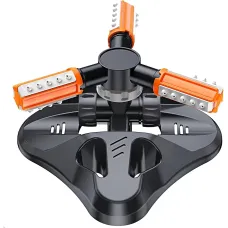 Garden Sprinkler Automatic 360 Degree Rotating Irrigation Grass Water Sprayer System Garden Hose Sprinkler for Yard