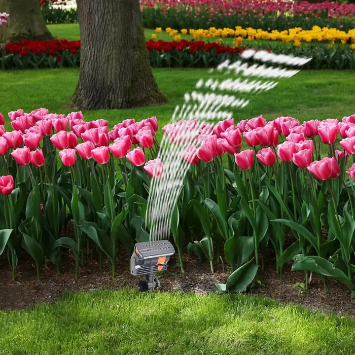 Garden Sprinklers Lawn Irrigation Automatic Rotating Sprinkler for Outdoor Lawns and Flowers