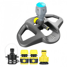 Garden Lawn Sprinkler with Automatic 360 degree Rotating Base Multifunction Scattering for Outdoor Lawn Garden Yard