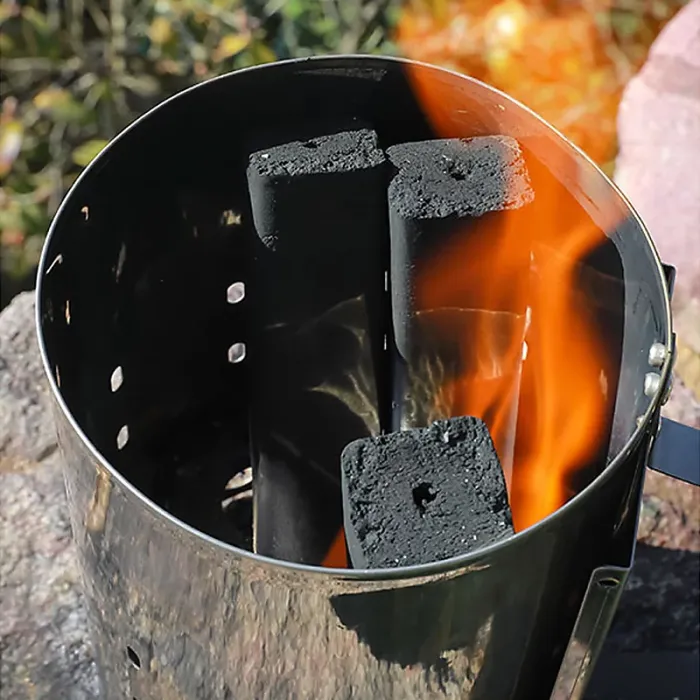 Chimney starter Rapidfire Starter 27cm height compact fire starter with two handles charcoal barbecues