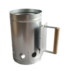 Chimney starter Charcoal lighter Chimney starter diameter 17 cm and height 27 cm Quick charcoal starter