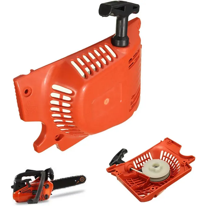 45 52 58 gasoline chain saw accessories single start plastic pull starter 5200 5800 nylon