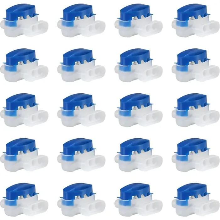 20 Pack Resin Filled Cable Connectors for Automower Robot Lawn Mower Waterproof dustproof and moisture proof Gel filled