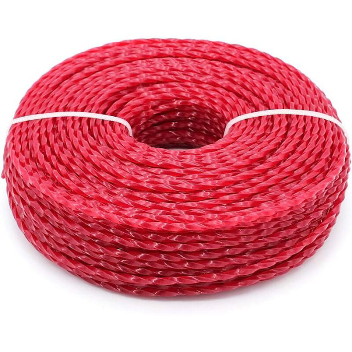 Universal String Trimmer Line 3mm Nylon Trimmer Line Heavy Duty Brush Cutter Nylon Line for Bump Head Garden Lawn Mowers