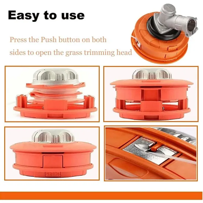 Lawn mower grass trimmer brush cutter nylon weeding head lawn mower wire Used Lawn Mower Accessories