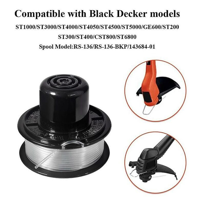 Replacement Spool and Line for GL250 GL310 GL360 Models Mower head cover spring set nylon mowing rope