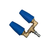 Pressure Washer Jet Wash 280 Bar Twin Turbo Nozzles 11.6mm 1/4" Quick Release 04