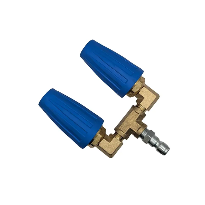 Pressure Washer Jet Wash 280 Bar Twin Turbo Nozzles 11.6mm 1/4" Quick Release 04