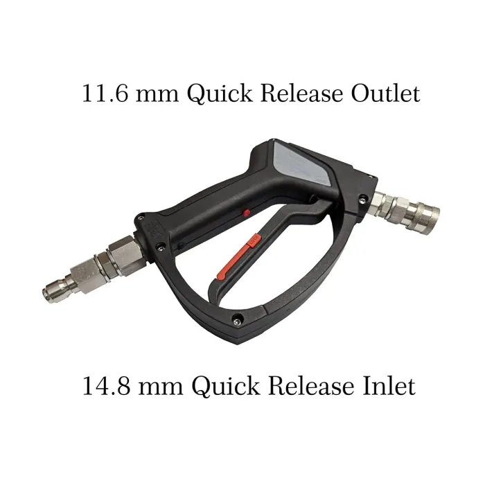 S/S MTM SGS35 Swivel Trigger 14.8mm Quick Release & PF22.3 500mm Lance Nozzles