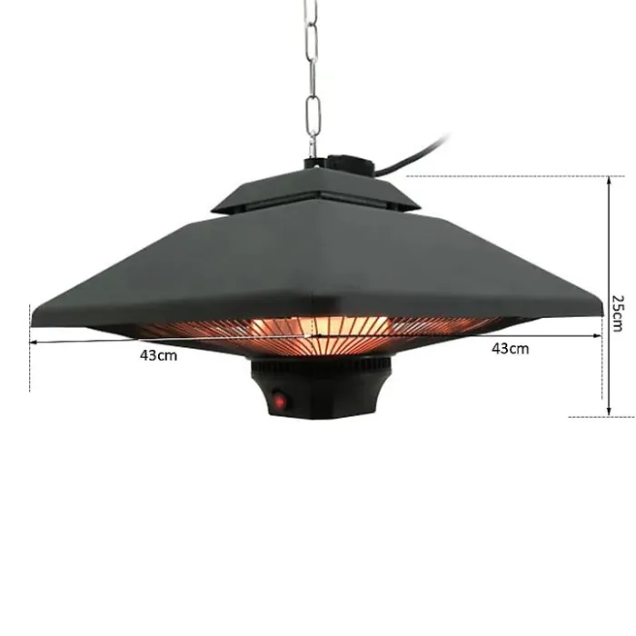 2000W Hanging Halogen Outdoor Patio