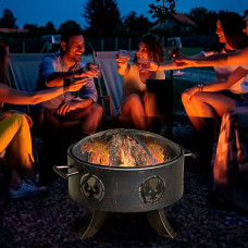 Outdoor Patio Warmth with Screen Cover (Bronze Tone)