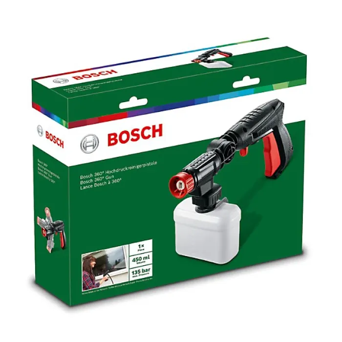 BOSCH 360 Degree Trigger Gun (To Fit: Bosch AQT, EasyAquatak & UniversalAquatak Pressure Washer Models Listed Below)