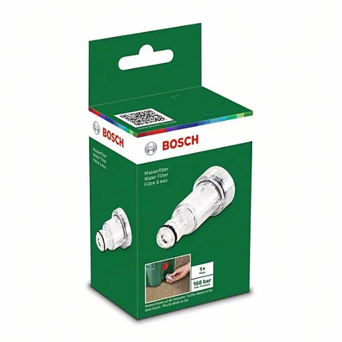BOSCH Water Filter (To Fit: Bosch AQT, EasyAquatak & UniversalAquatak Pressure Washer Models Listed Below)