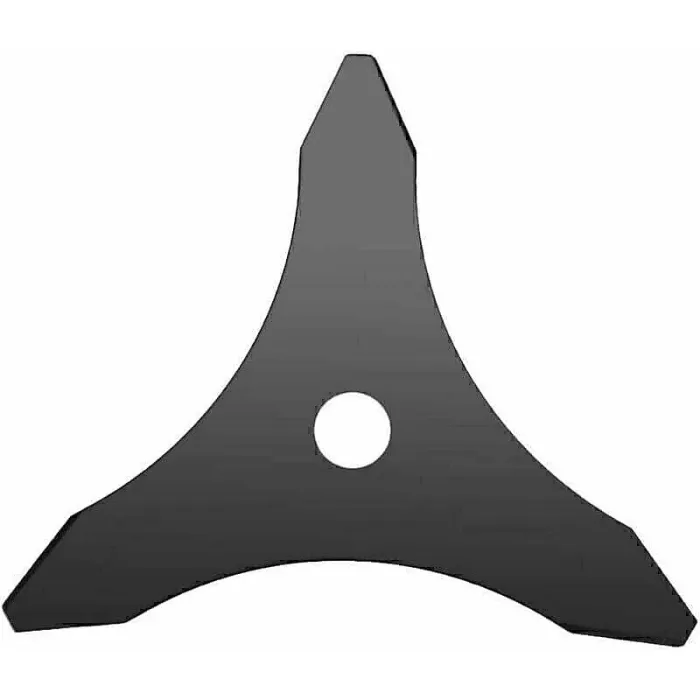 3 Tooth Blade, Bramble Brush Cutter Blade, Universal Brush Cutter Blade, Brush Cutter Disc Blades, 25.4 X 255 Mm