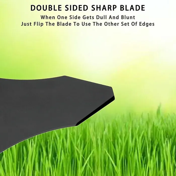 3 Tooth Blade, Bramble Brush Cutter Blade, Universal Brush Cutter Blade, Brush Cutter Disc Blades, 25.4 X 255 Mm