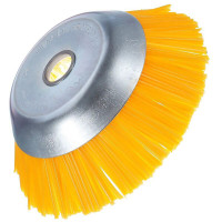 Nylon Weed Brush Universal Round Brush For Strimmer Durable Garden Tools 200Mm X 25.4Mm