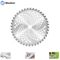 Universal Brushcutter Blade 25.4Cm X 40T Carbide Tipped Trimmer Blade Weed Control Mower Blade 255 X 25.4Mm 40 Teeth