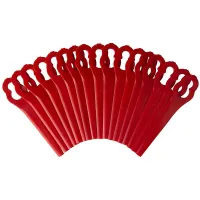 Pack Of 100 Replacement Blades For Einhell Grass Trimmers, Einhell Cordless Plastic Blades