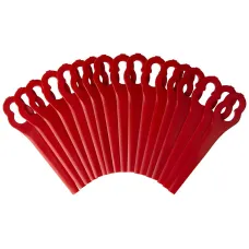 Pack Of 100 Replacement Blades For Einhell Grass Trimmers, Einhell Cordless Plastic Blades