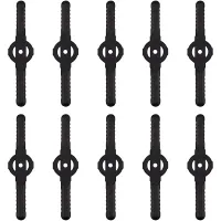 Plastic Grass Trimmer Blade, 10Pcs Plastic Cutting Blades, Replacement, Black