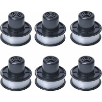 Line Spool Compatible With Black And Decker  Automatic Grass Trimmer Gl250/Gl310/Gl360/Gl360Sb  6M Line  6 Pack
