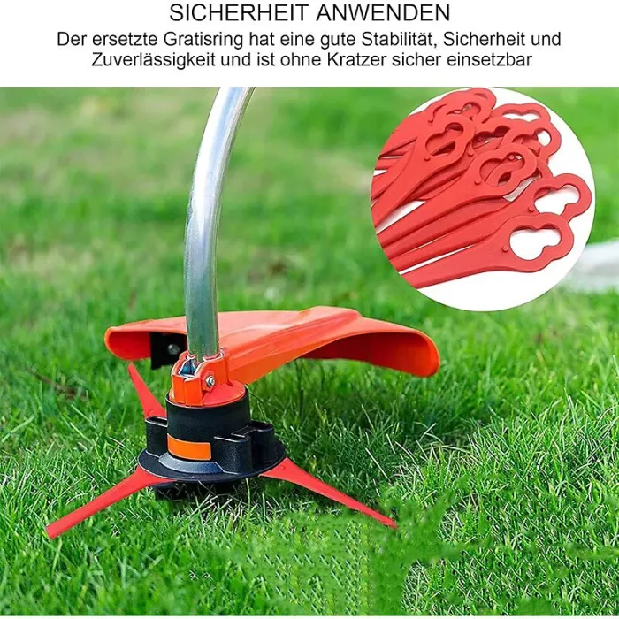 100pcs Replacement Blade Set Grass Trimmer Accessories for Einhell Cordless Grass Trimmer, For Einhell Grass Trimmer