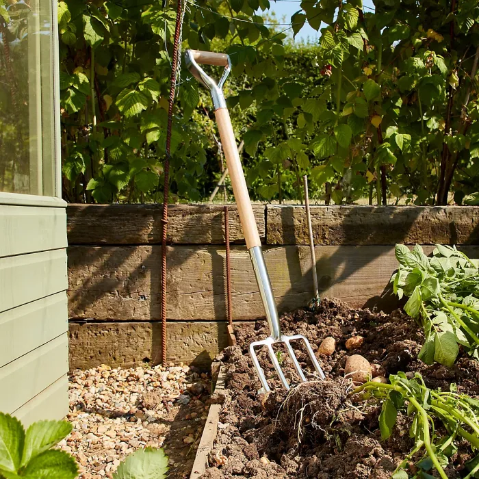 GoodHome Durum Hand Y-shaped Fork (W)295mm