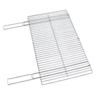 Blooma Rectangular Steel Barbecue grill 68cm(L) x 40cm(W)