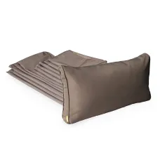 sweeek. Complete set of cushion covers Caligari Brown 70x70x12 cm