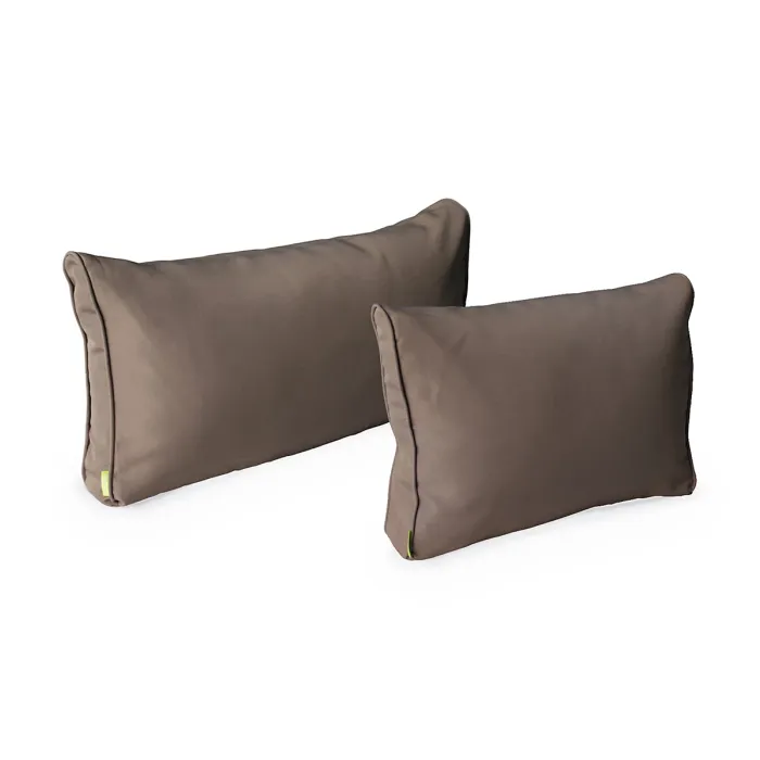 sweeek. Complete set of cushion covers Caligari Brown 70x70x12 cm