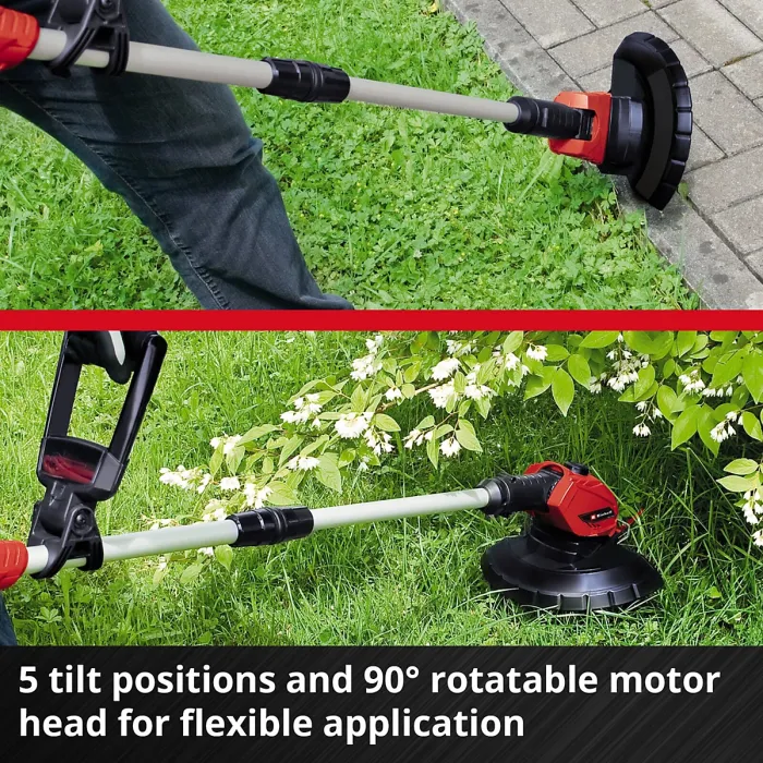Einhell 24cm Cordless Strimmer 18V Grass Trimmer With 20x Spare Blades Power X-Change GE-CT 18 Li Solo - Body Only