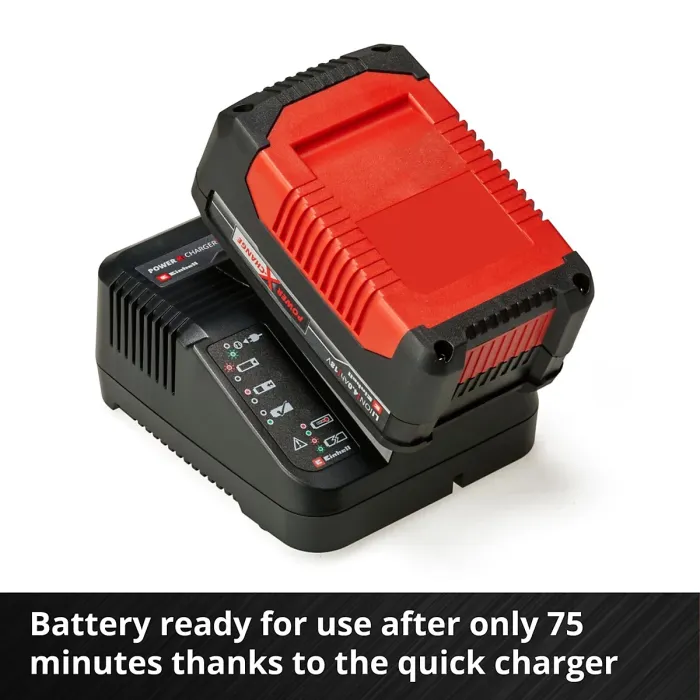 Einhell 4.0Ah Battery And Charger Power X-Change Starter Kit 18V - Compatible With All Power X-Change Products