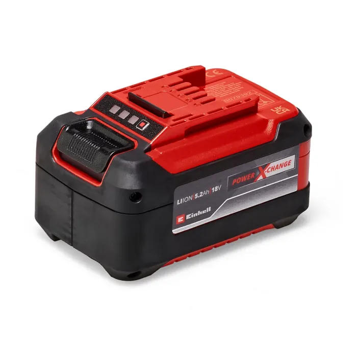 Einhell Power X-Change Battery 5.2Ah PLUS 18V Up To 1250W Power Delivery - Compatible With All Power X-Change Products